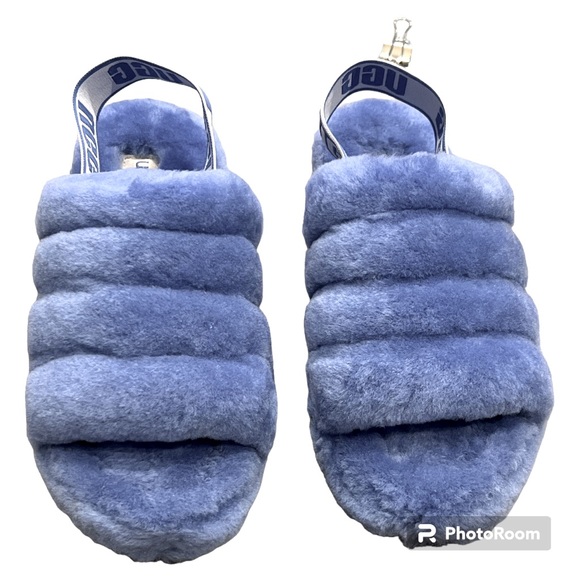 UGG women’s Fluff Yeah shearling slide slipper NEW BNIB 7 - Picture 3 of 4